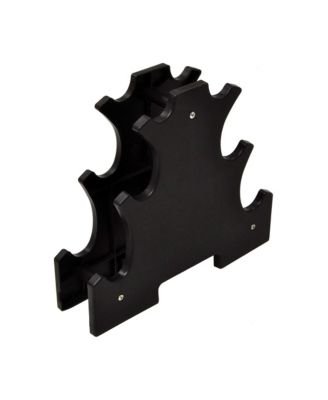 3, 5, and 8 Pound Neoprene Coated Dumbbell Set with Stand