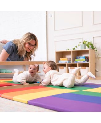 Toddler Single-Sided Bi-Directional Mirror, Natural