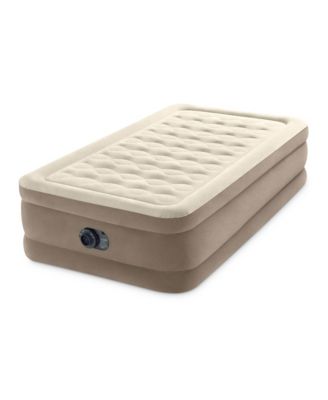 64427ED Dura-Beam Deluxe Ultra Plush Air Mattress with Built-in Pump, Twin