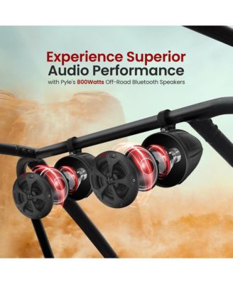 4   Off-Road PowerSport Marine Speakers
