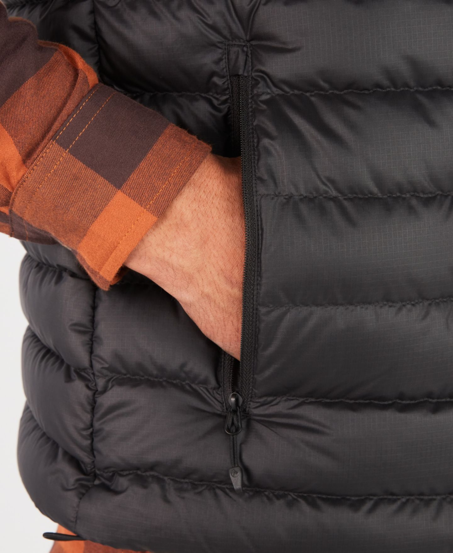 Мужской жилет Marmot Highlander Sleeveless Vest, цвет: Чёрный — фото 3