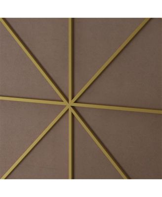 39-Inch Gold Circular Wall Mirror – Metal Framed Round Vanity Mirror for Bathroom, Living Room, or Bedroom Decor