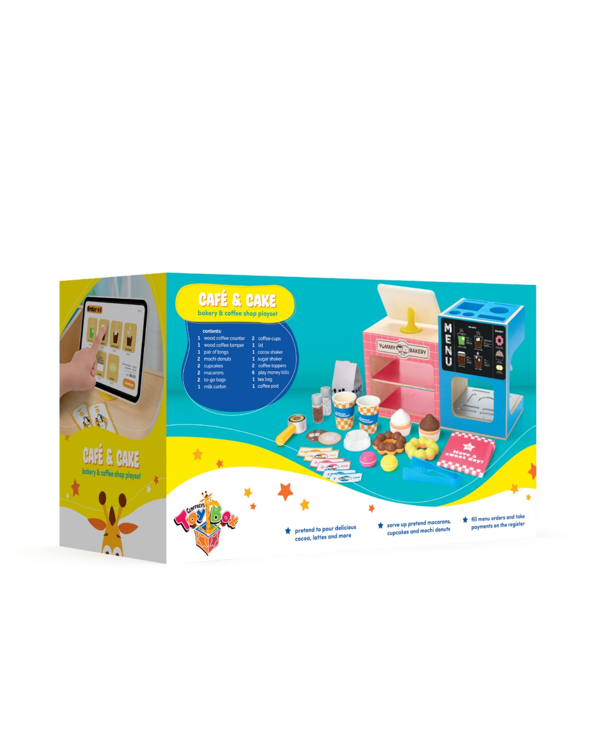 Geoffrey's Toy Box Cafe Cake Bakery Coffee Shop Playset In No Color
