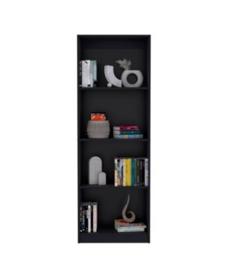 Vinton Bookcase with Spacious Tier-Shelving Design