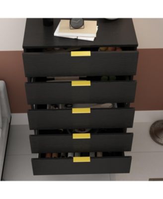 Minimalist style white double door wardrobe, bedroom Armoire, wooden Closet