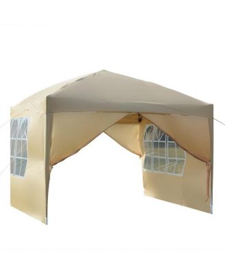 Two Doors & Two Windows Practical Waterproof Right-Angle Folding Tent