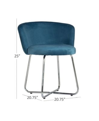 25" Metal Marisol Vanity Stool