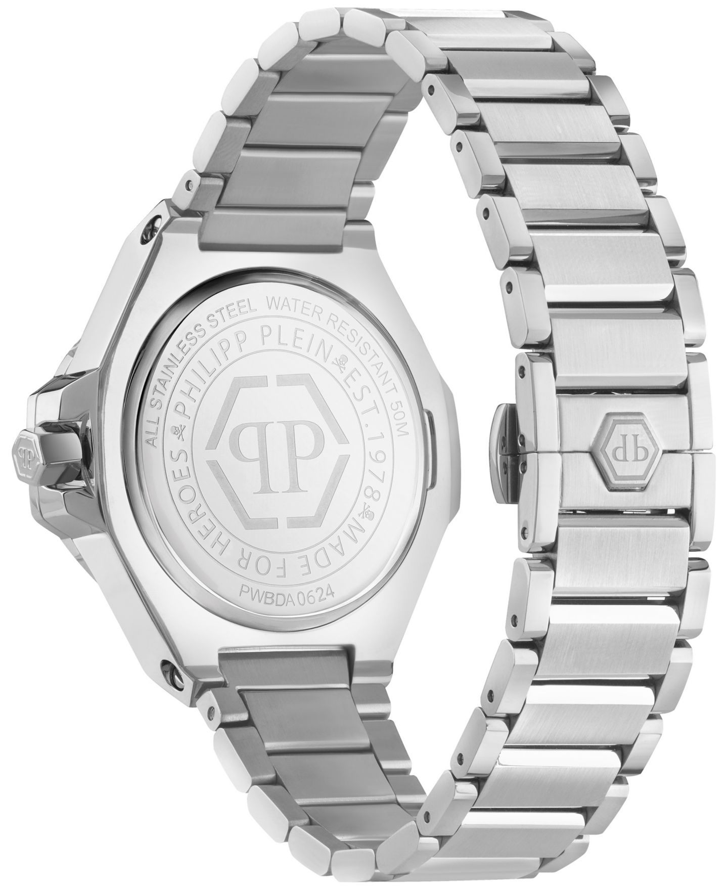 Женские часы Philipp Plein Lady Royal Stainless Steel Bracelet Watch 39mm — фото 3