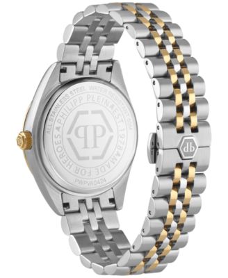Men's Date Superlative Two-Tone Stainless Steel Bracelet Watch 42mm