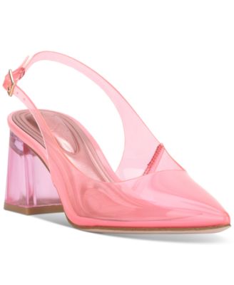 Women's Syrina Vinyl Slingback Pumps