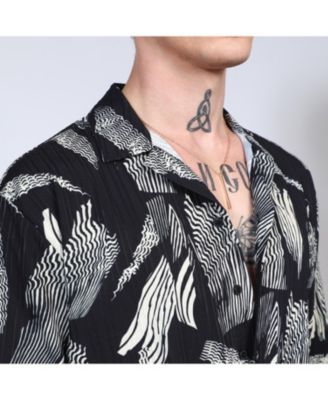 Men's Tie-Dye Honeycomb Shirt