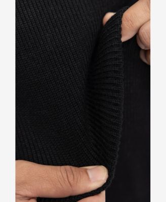 Men's Ribbed Crew Neck Sweater