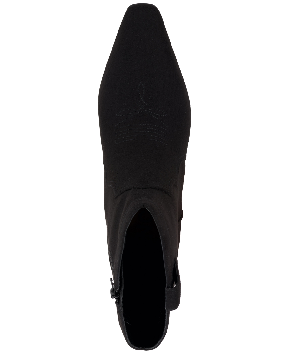 Inc International Concepts Women's Secia Western Booties, Created For Macy's In Black Micro