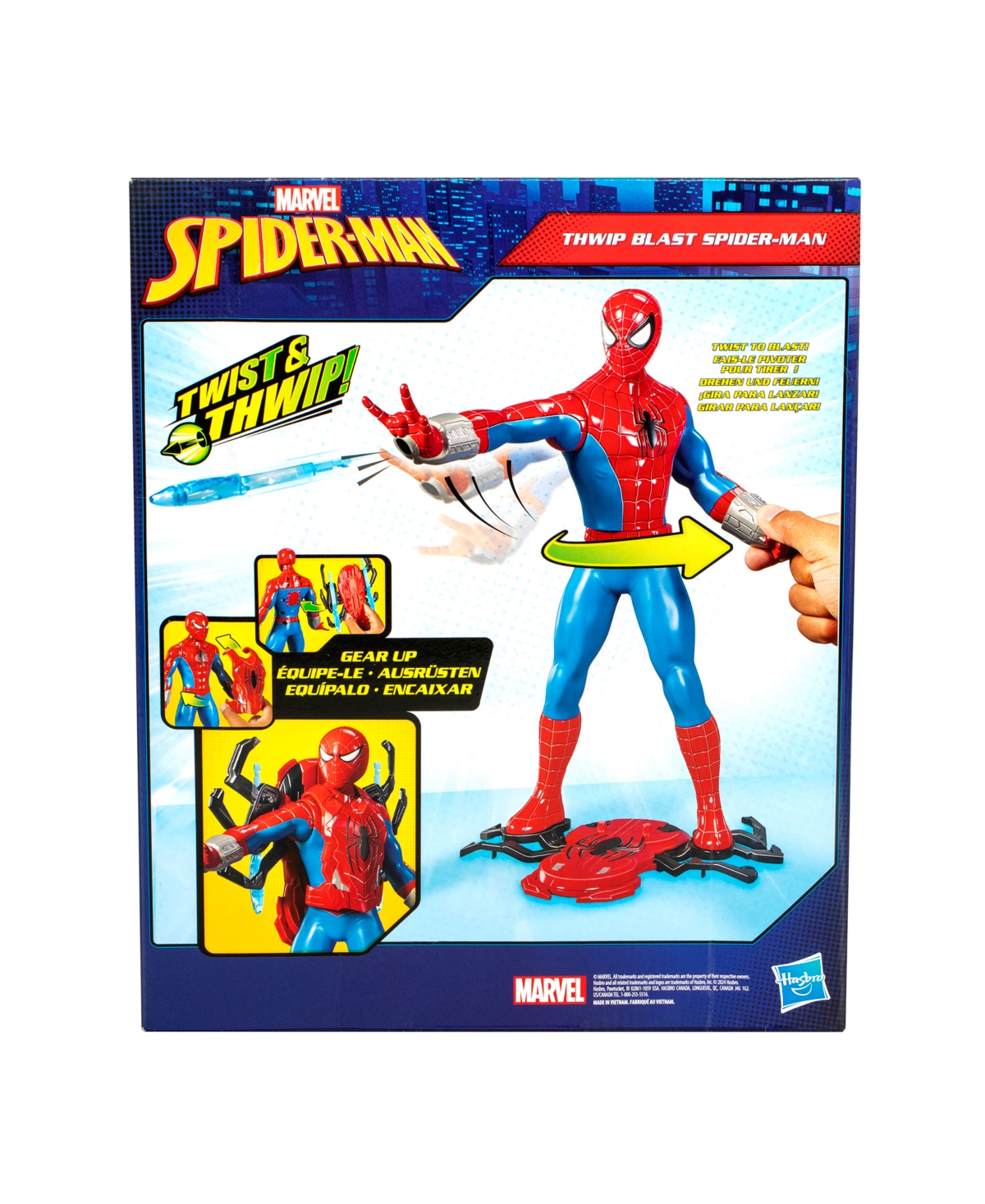 Marvel Thwip Blast Spider-man Action Figure In No Color