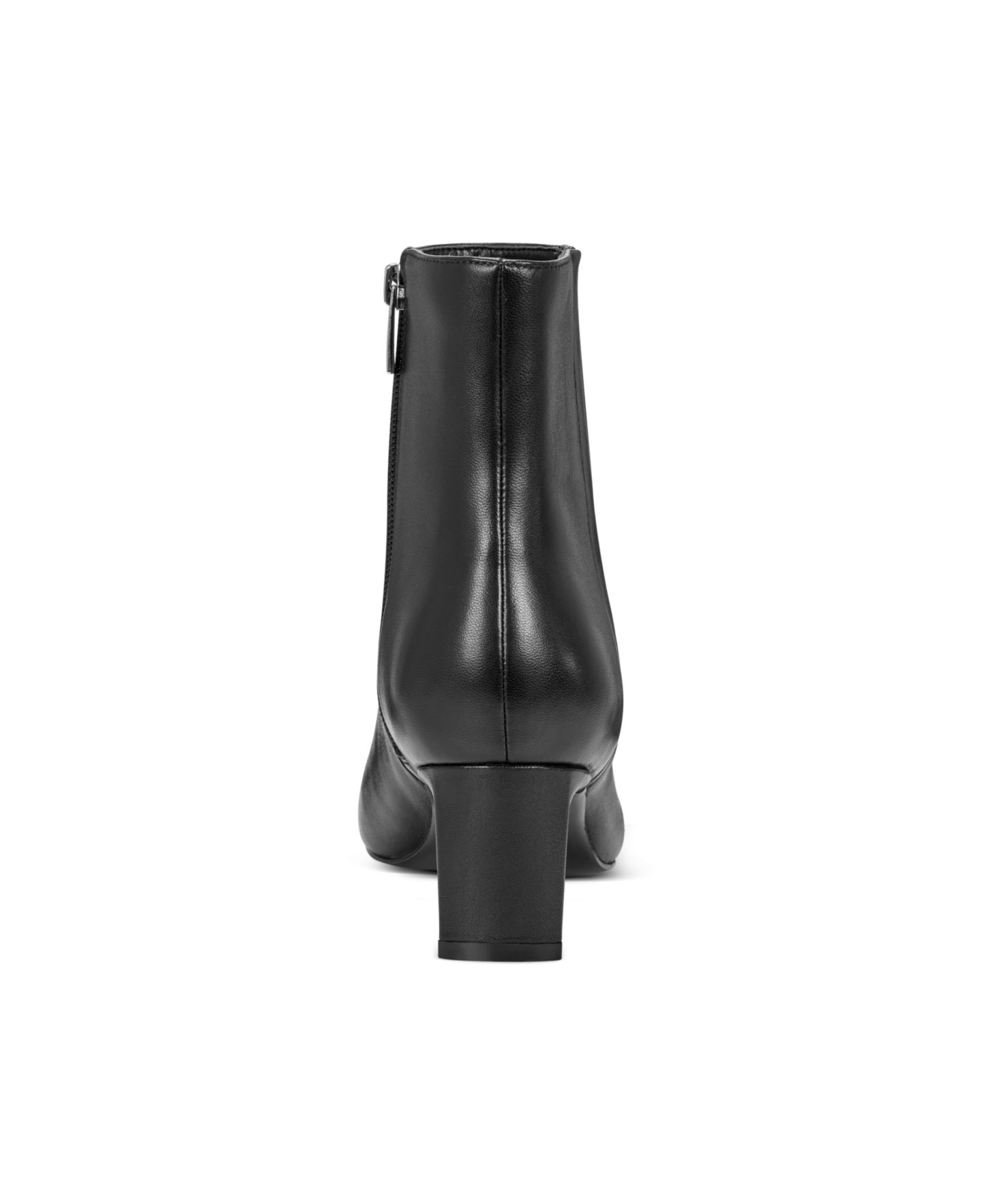 Женские ботинки Rockport Marisa Total Motion Block Heel Booties, цвет: Чёрный кожаный — фото 3