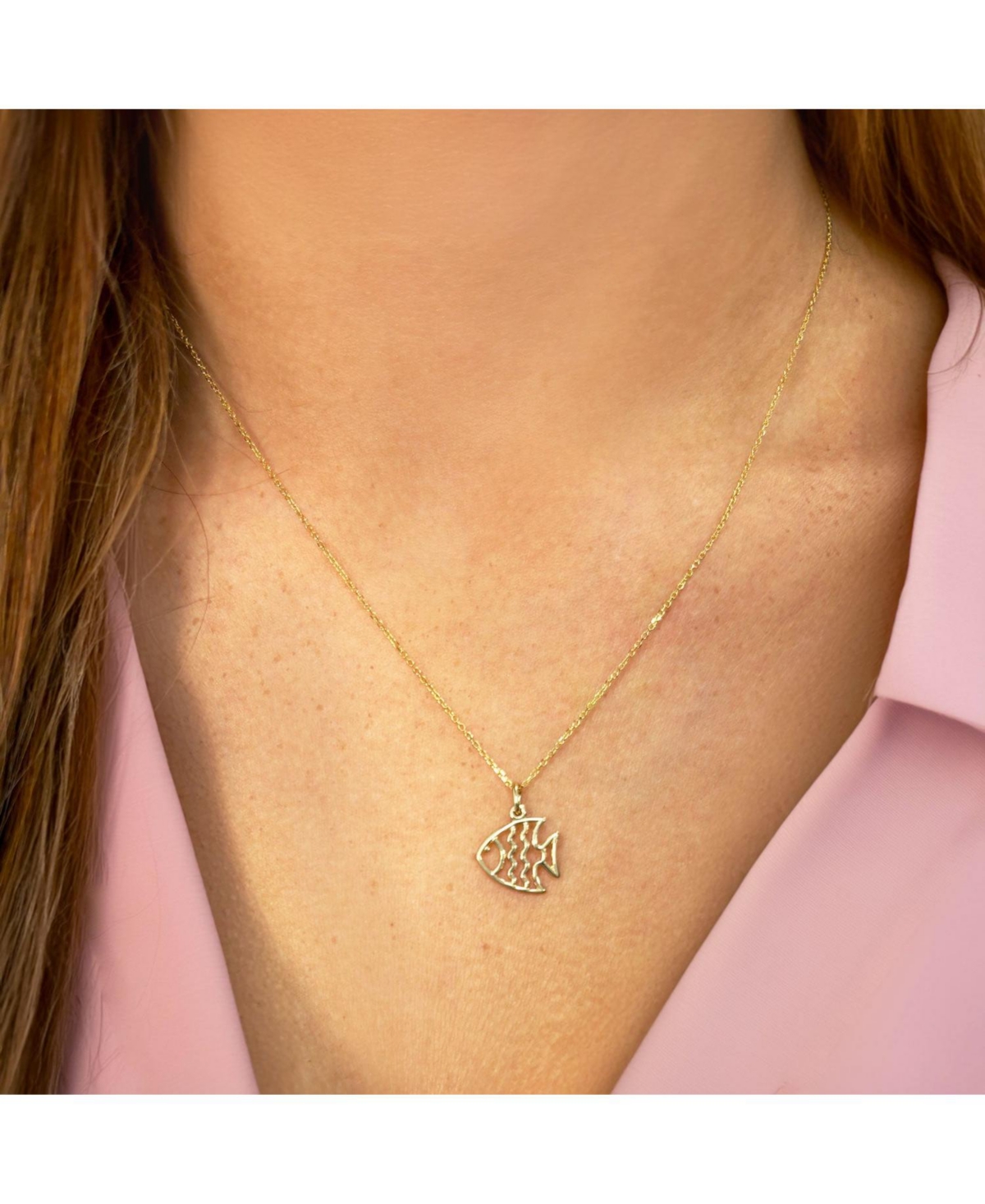 The Lovery MiniFish Charm 14K- Gold