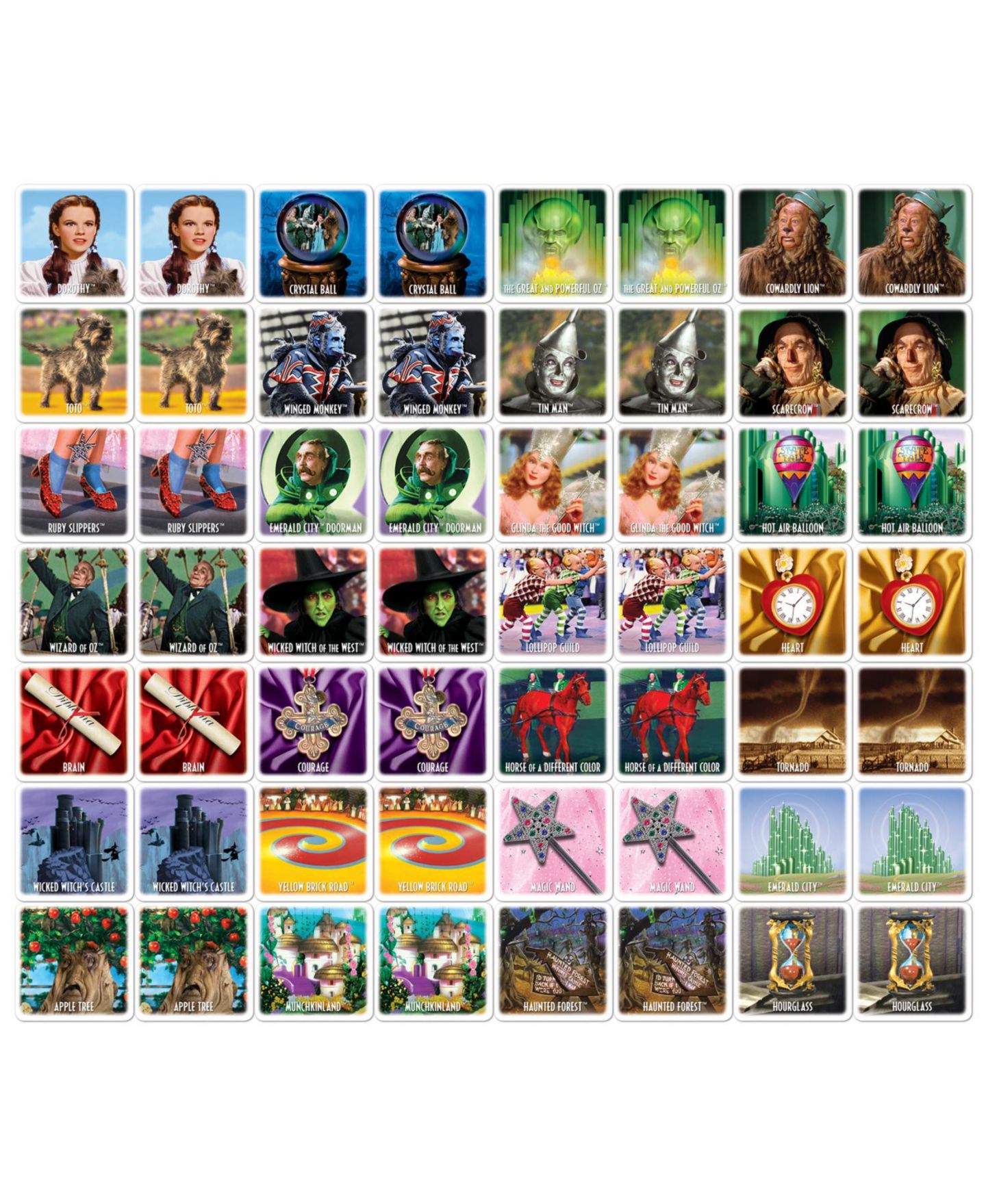 Детская игрушка MasterPieces Puzzles Wizard of Oz Matching Game — фото 3