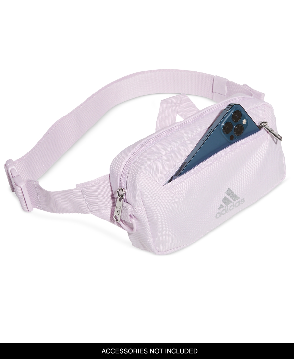 adidas Women's Must Have 2 Adjustable Waist-Pack Bag -silver Metallic