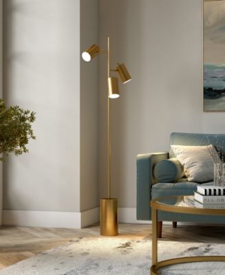65" Metal Dorset 3-Light Floor Lamp