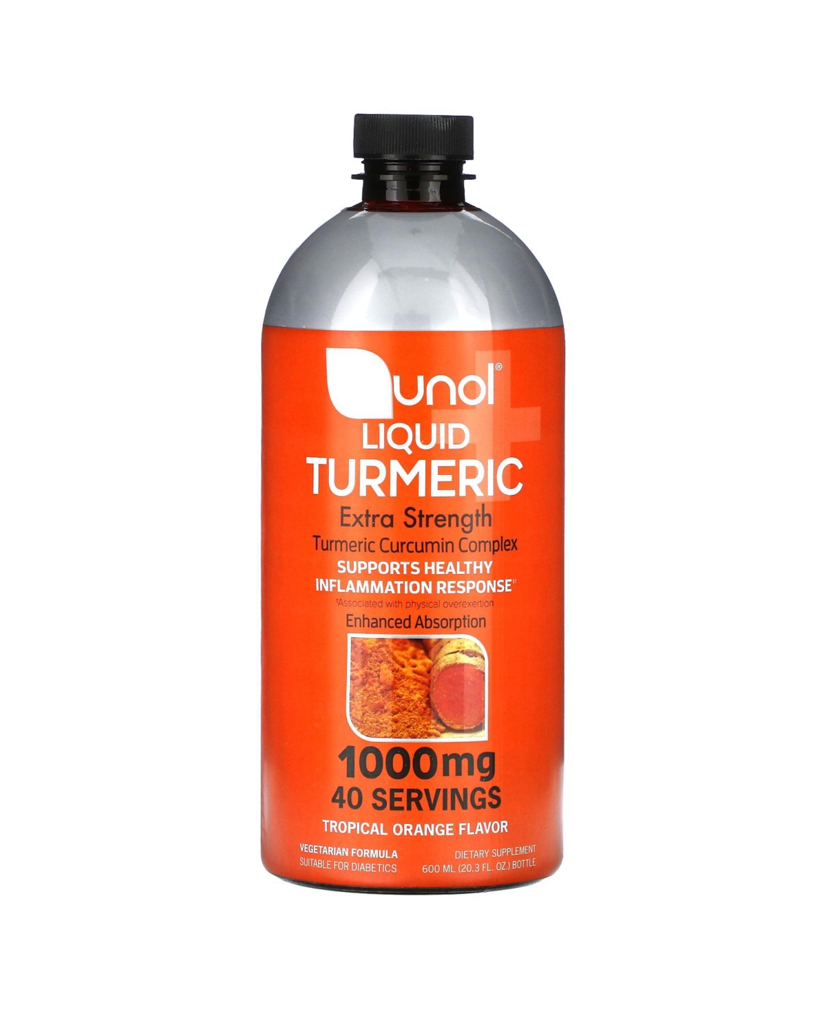 Liquid Turmeric Curcumin with Black Pepper, Turmeric Supplement 1000mg, Extra Strength,