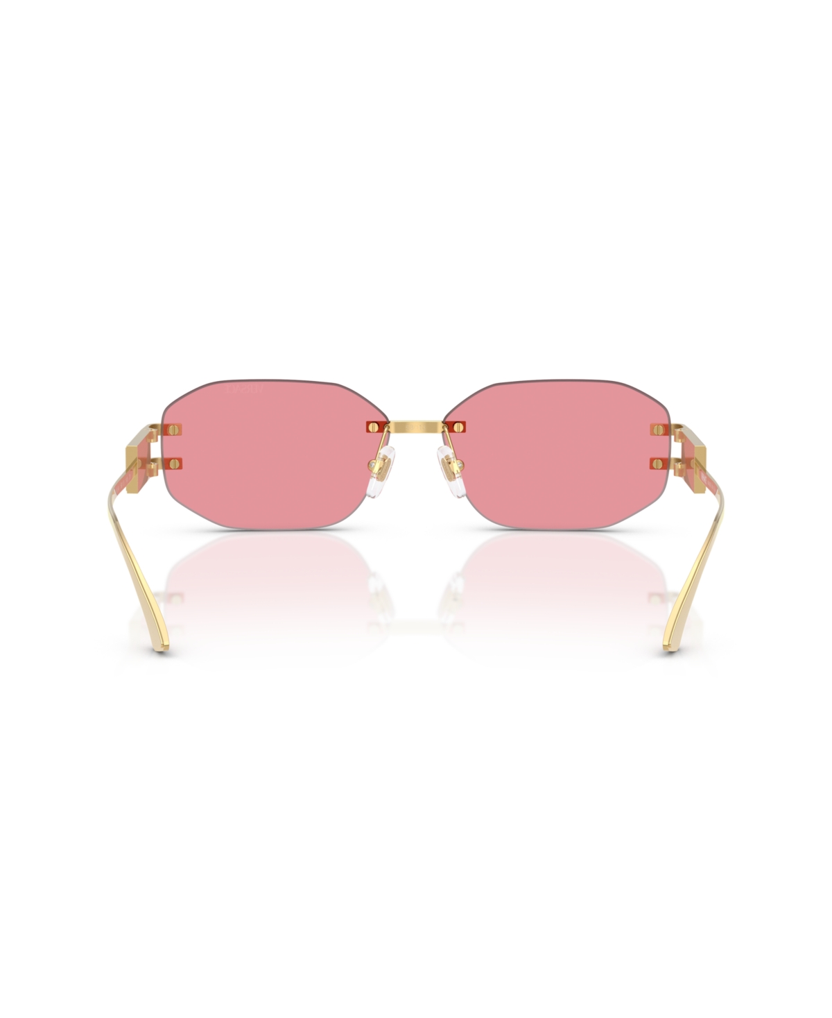 Versace Ve2274 Sunglasses In Gold,pink