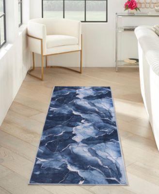 Daydream Washable DDR02 2'2"x7'6" Runner Area Rug