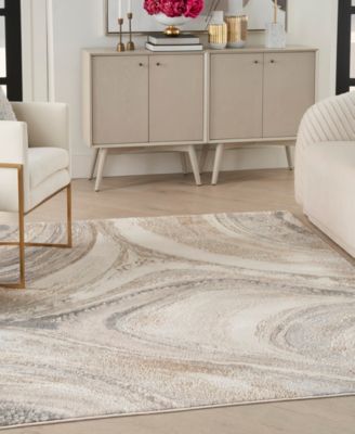Brushstrokes BSK03 5'3"x7'3" Area Rug