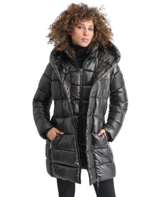 Amazon.com: DKNY Women's Shawl Collar Wool Coat, Camel, X