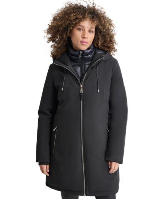 Dkny hooded orders coat