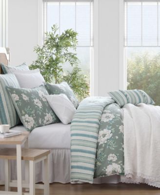 Wisley Floral Reversible 7-Pc. Comforter Set, Full/Queen