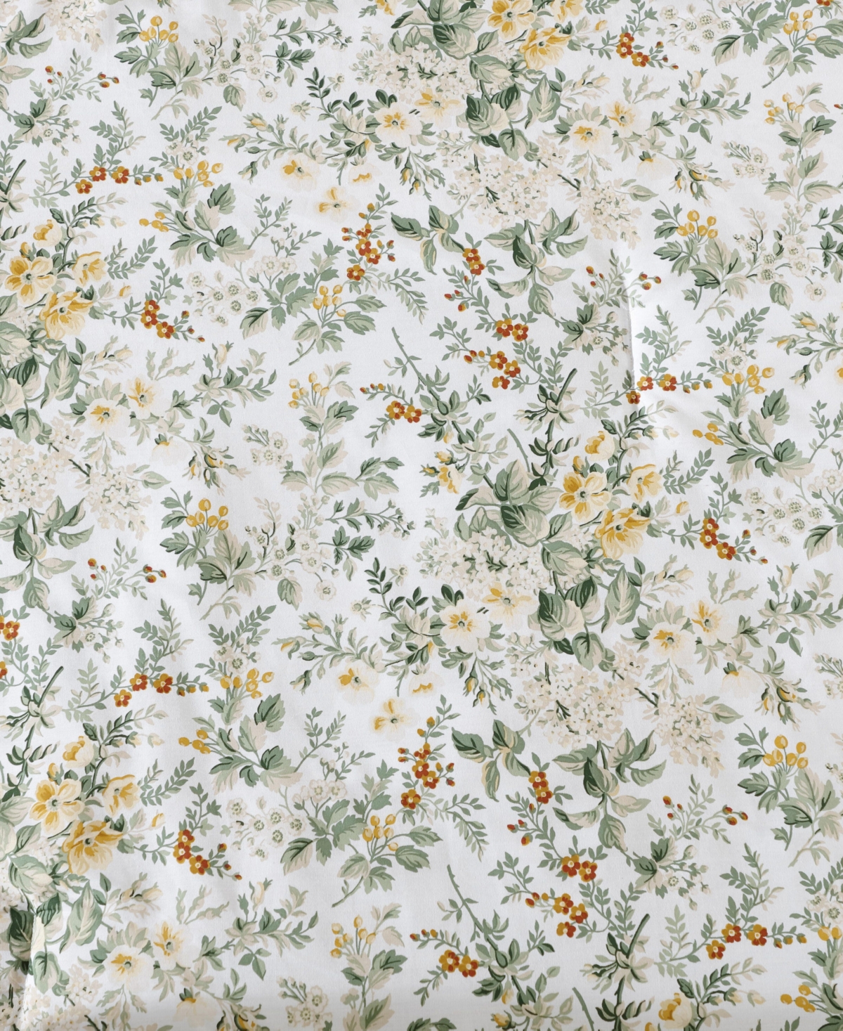 Laura Ashley Country Meadow Reversible 3-pc. Comforter Set, Full/queen In Gold,cream