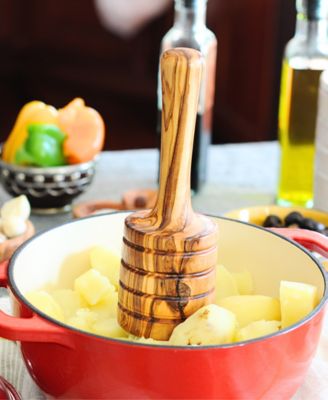 Olive Wood Potato Masher