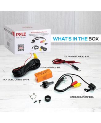 Compact Car Backup Camera with Night Vision, 170° Viewing Angle