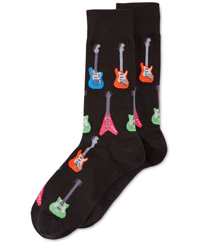Hot Sox Electric Guitar Crew Socks