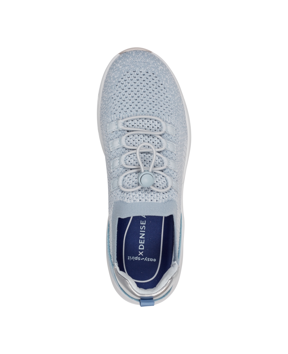Easy Spirit Astrid Pull-on Knit Sneaker In Light Blue Multi