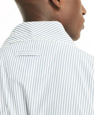 Men's Crafted Striped Robe