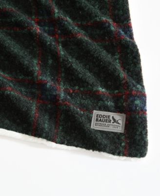 CLOSEOUT! Capitol Hill Plaid Boucle Throw, 70" X 50"