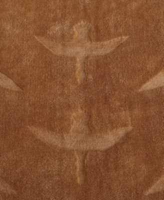 Carved Ultra Soft Plush Throw, 70" X 50"