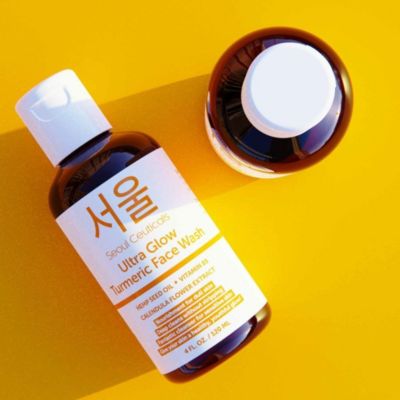 Korean Skin Care Cleanser Ultra Glow Turmeric Face Wash K Beauty Skincare