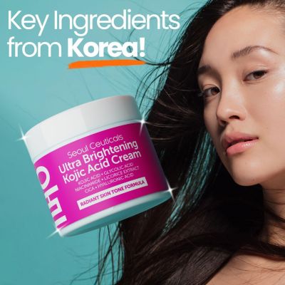 Korean Skincare Ultra Brightening Kojic Acid Cream K Beauty Skincare