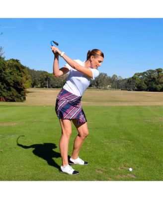 7 Iron Golf Club Swing Trainer Stick for Right Handed Men, Black/Blue