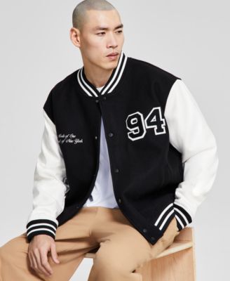 Mode of One Men's NY Varsity Jacket, Exclusively at Macy's