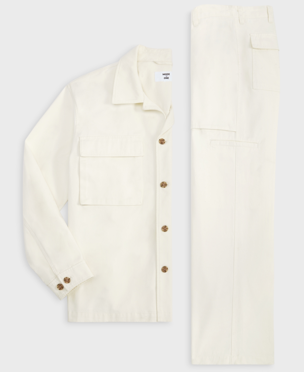 Mode of One Men's Relaxed-Fit Utility Shirt Jacket, Created for Macy's