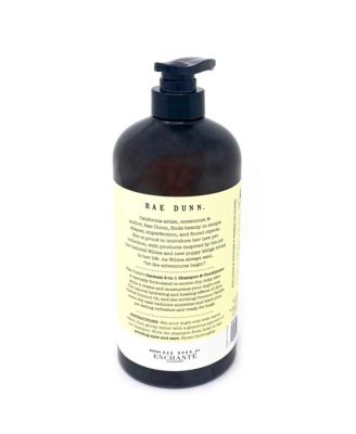 "Get Groomed." Oatmeal 2-IN-1 Pet Shampoo and Conditioner