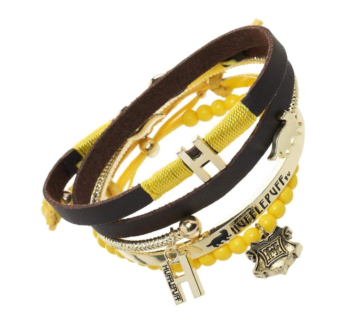Wizarding World Harry Potter Harry Potter Hufflepuff Friendship Bracelet Gift Set - 4 Pack