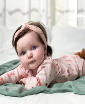 Baby Girls Long Sleeve Onesies Bodysuits, 6-Pack