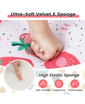   Toddler Size   Foam-Filled Fabric  Dinosaur Design, Removable Cover, Pillow  Kids Sofa Chair