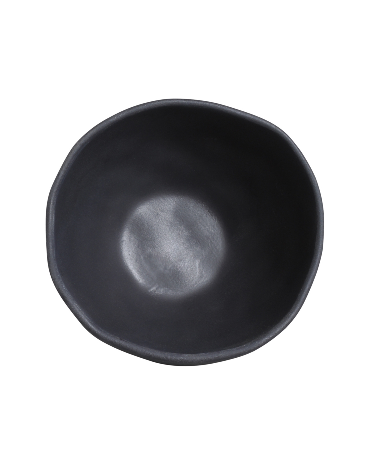 Shop Porto Brasil Stoneware Soup Bowls, Set Of 6 In Matte Black