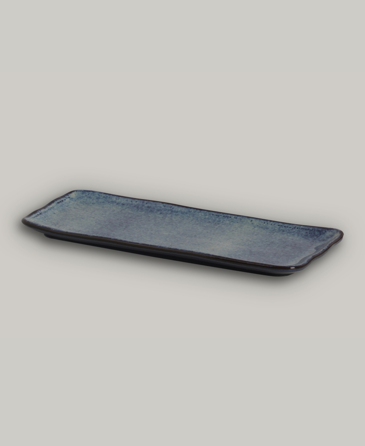PORTO BRASIL 12.99" STONEWARE MEDIUM RECTANGULAR PLATTERS, SET OF 4 