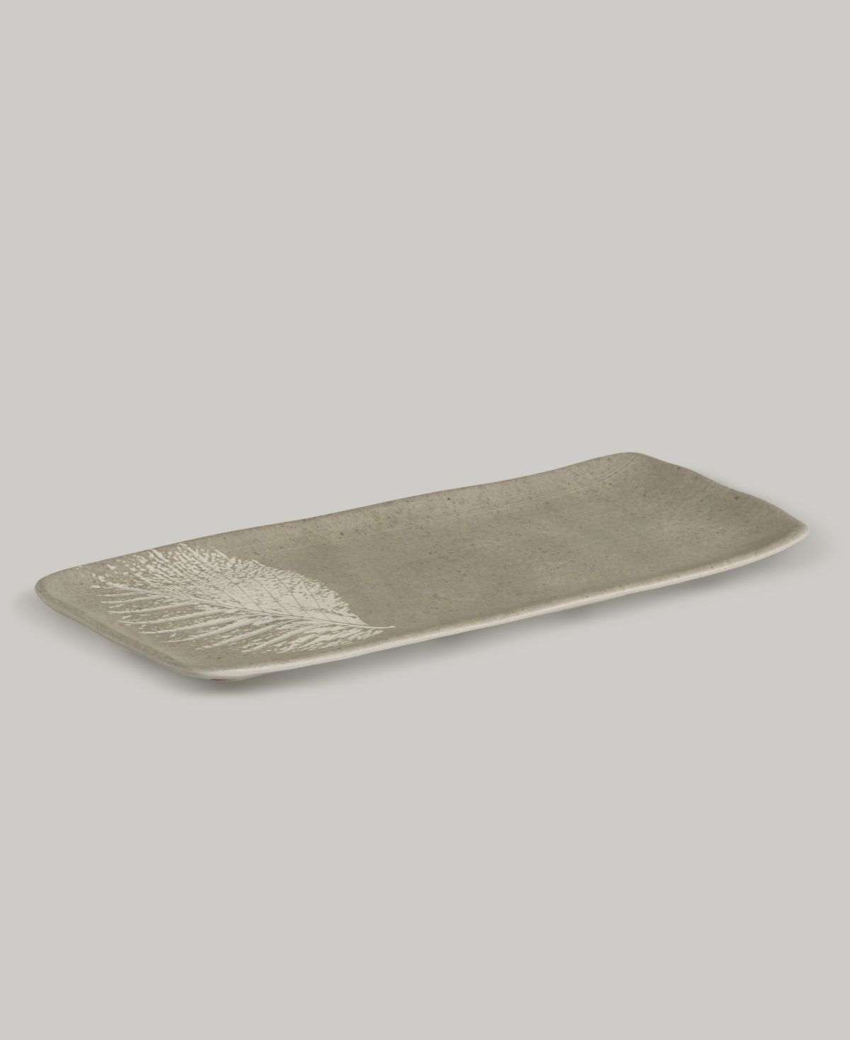Porto Brasil Seiva Stoneware Medium Rectangular Platters, Set Of 4 In Seiva